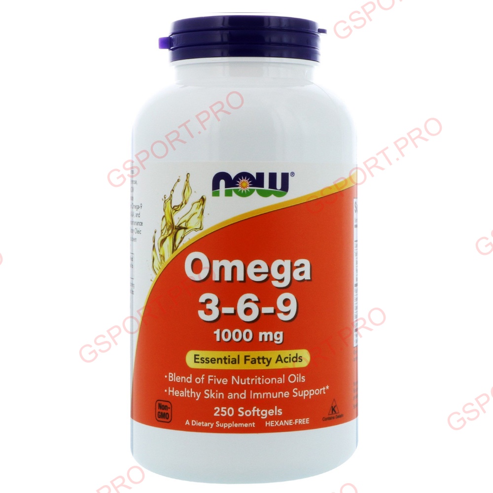 NOW Foods Omega 3-6-9 (1000mg)