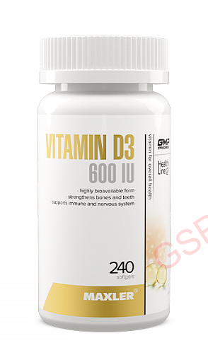 Maxler Vitamin D3 600 IU