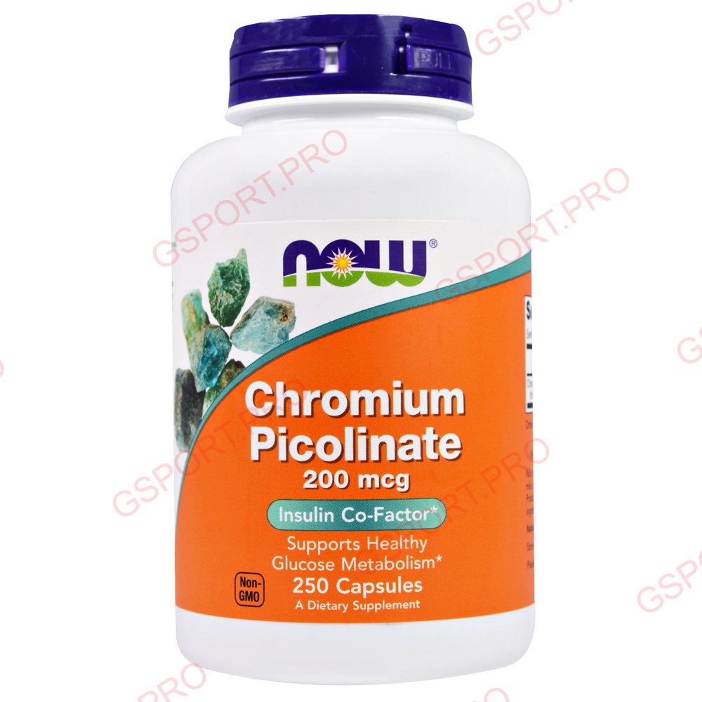 NOW Foods Chromium Picolinate (200mcg)