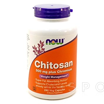 NOW Foods Chitosan + Chromium (1500mg + 300mcg)