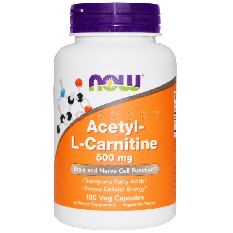 NOW Foods Acetyl L-Carnitine (500mg)